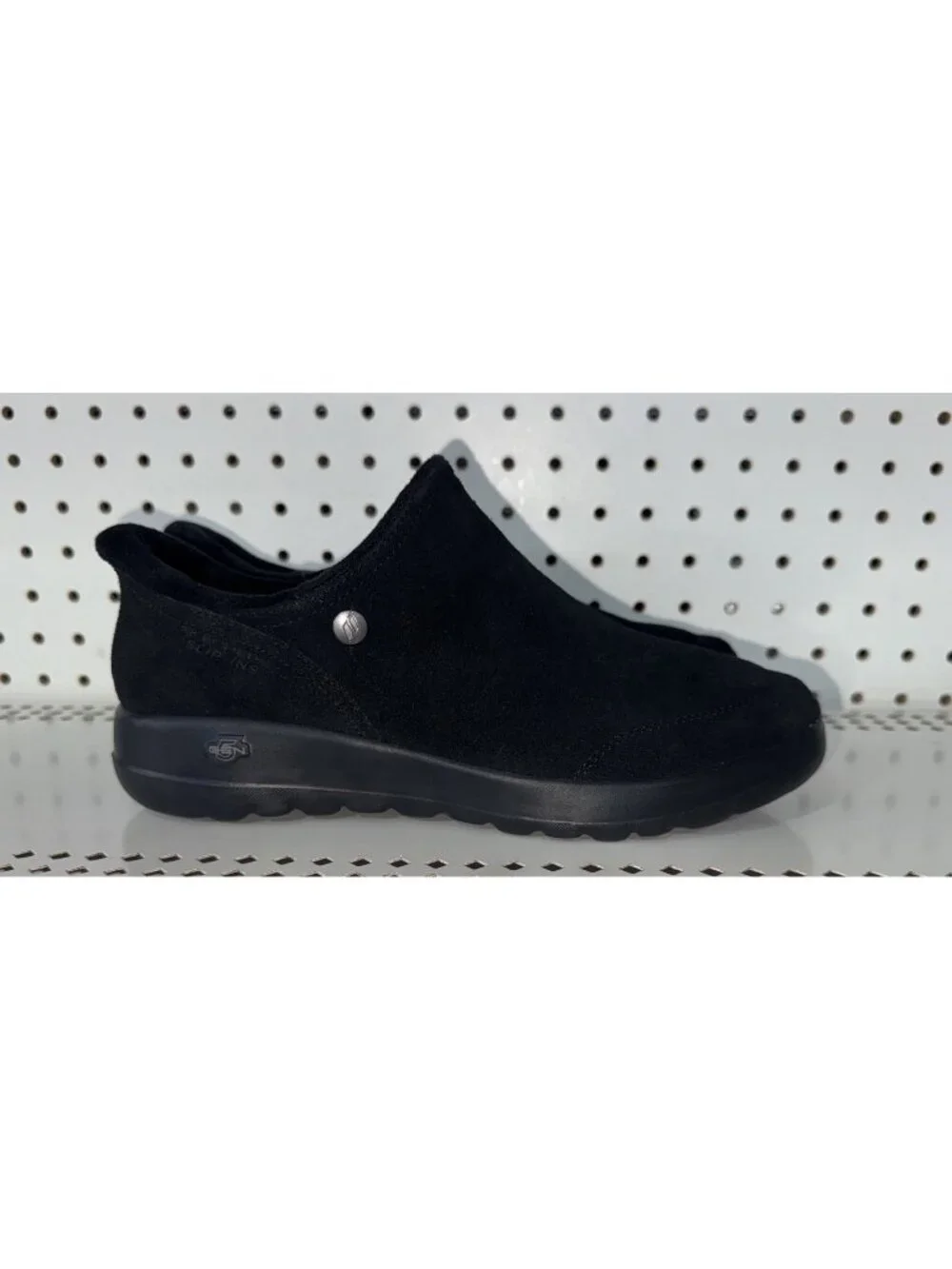 Skechers Slip-Ins On The Go Joy Sophia Womens Casual Suede Slip On Shoes Size 9